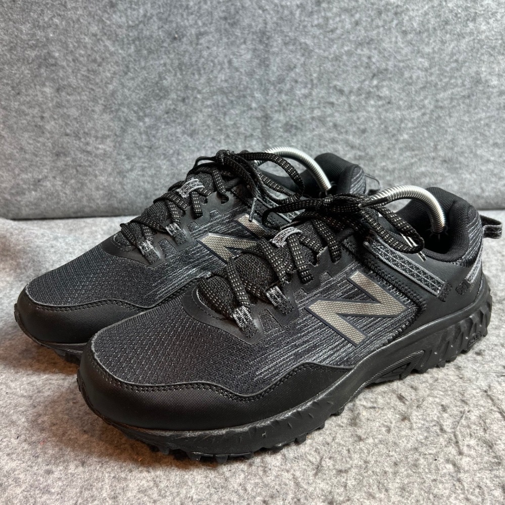 New Balance 410v6 All Terrain Mens Trail Running Shoes Black Grey Size 9.5